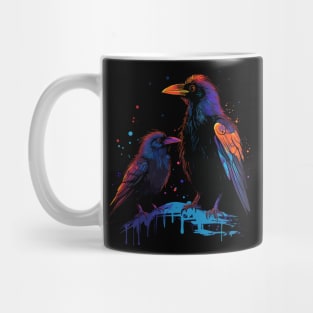 Crow Fathers Day Mug